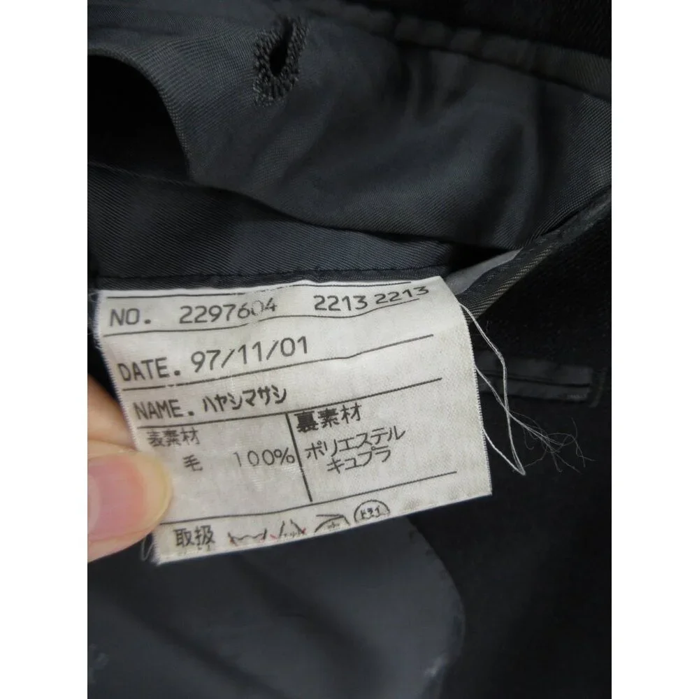 Ginza Yamagataya Sport Coat Small Japanese Custom Blazer Wool 90s VGT *
